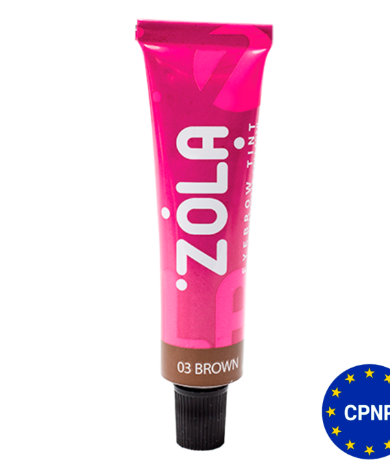 ZOLA Фарба для брів з колагеном Eyebrow Tint With Collagen 03 Brown 15 мл.