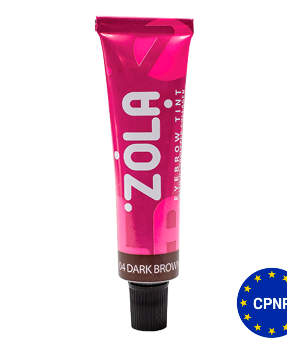 ZOLA Фарба для брів з колагеном Eyebrow Tint With Collagen 04 Dark Brown 15 мл.